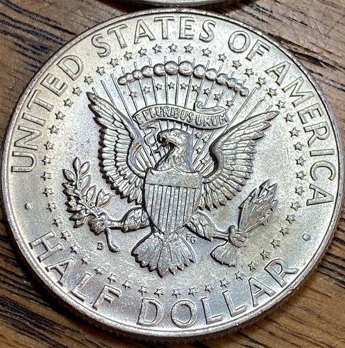 4 silver half dollars 1906-1964 in ALMOST GOOD-ALMOST UNCIRCULATED condition lot 4C