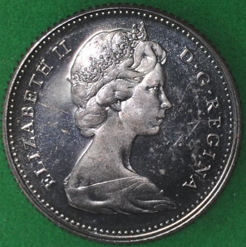 1967 Canada 10 Cents BU