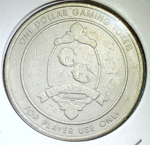 Reno Nevada Circus Circus Hotel & Casino One Dollar Gaming Token