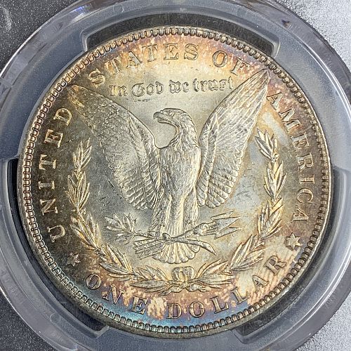 1887 Morgan Silver Dollar, MS65, PCGS (10107)