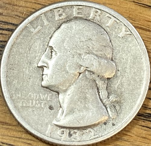 1932 Washington quarter in VERY FINE condition