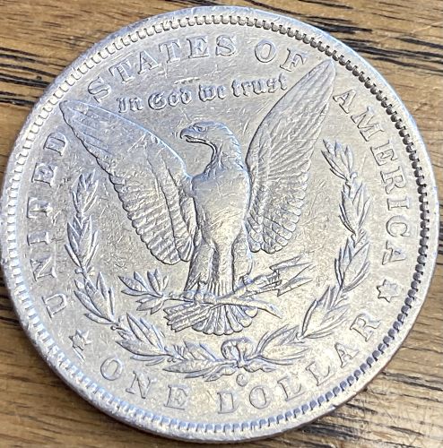 1884O Morgan dollar in VERY FINE condition