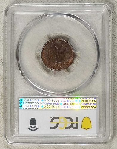 1899 Indian Cent, Repunched Date, Snow-30, Choice Uncirculated, PCGS MS-62BN