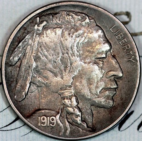 1919 "D" Buffalo Nickel***AU***