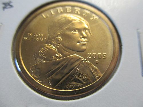 2005-D  Sacagawea Dollar.  Item: DS 05D-13.