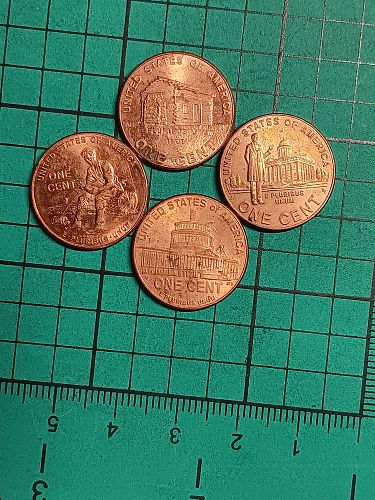 2009 D Lincoln set 4coins