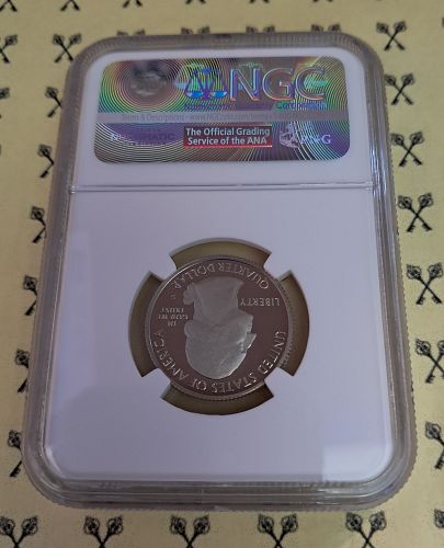 2015-S Bombay Hook (Delaware) Quarter NGC PF 69 Ultra Cameo with FREE 1/2 GOLDBACK*