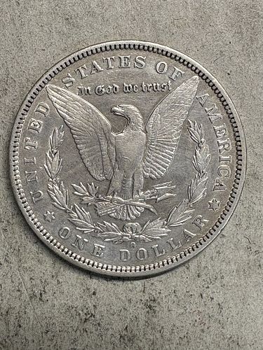 1894-O Morgan Silver Dollar AU50