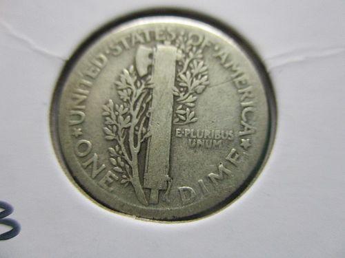 1926  Mercury Dime.  Item: 10 M26-20.