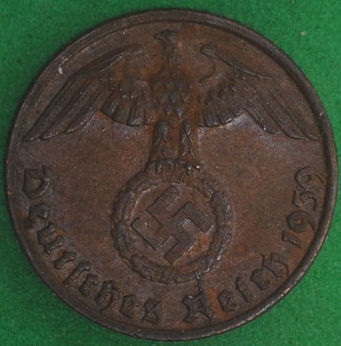 1939G Germany/Third Reich Reichspfennig AU