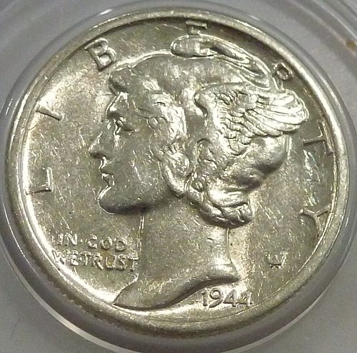1944-D Uncirculated Mercury Dime  UNC ( WM-25)