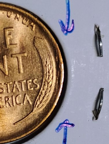 1909 Lincoln wheat cent ms-66 red, laminations obverse & reverse, awesome coin,luster