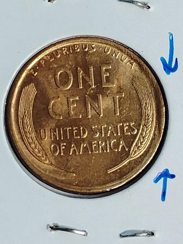 1909 Lincoln wheat cent ms-66 red, laminations obverse & reverse, awesome coin,luster