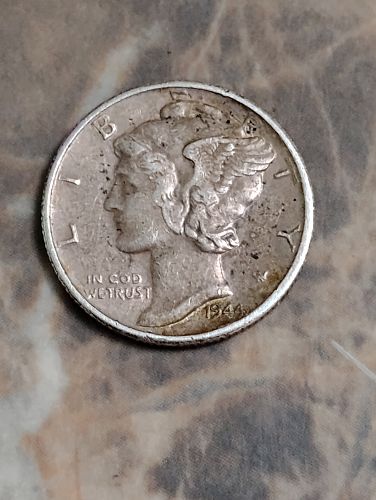 1944-S Mercury Dime