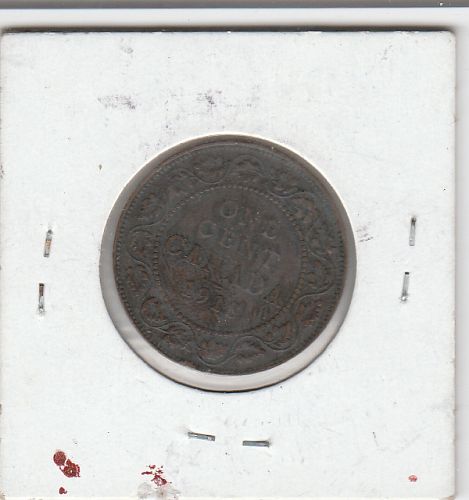1918  LARGE  CANADA CENT