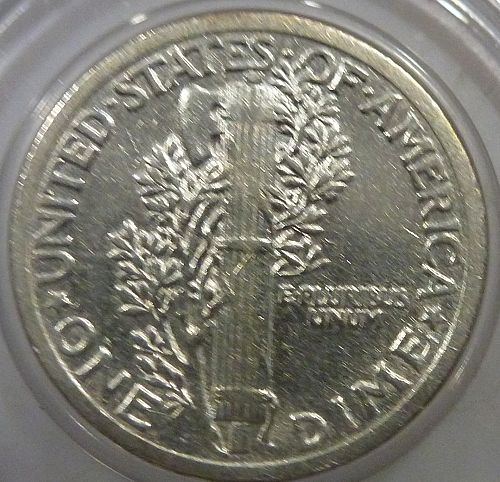 1924-P EXTRA FINE Mercury Dime    (WM-67)