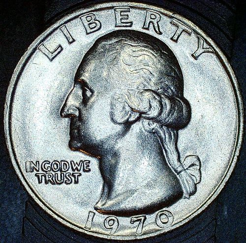 1970 P Washington Quarters BU or Better