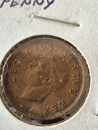 1952 South Africa 1/4 Penny