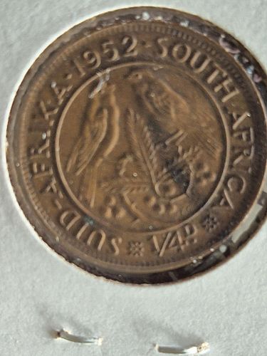1952 South Africa 1/4 Penny