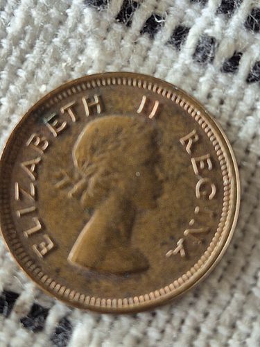 1953 South Africa 1/4 Penny