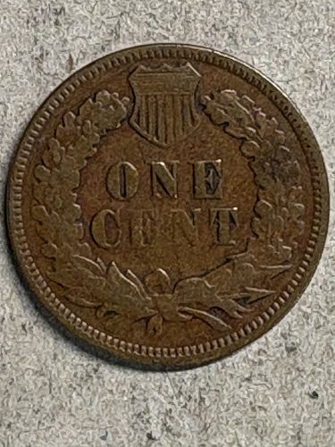 1872 Indian Head Cent VF