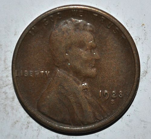 1923 S Lincoln Wheat Cent Small Cent  {{{{7684