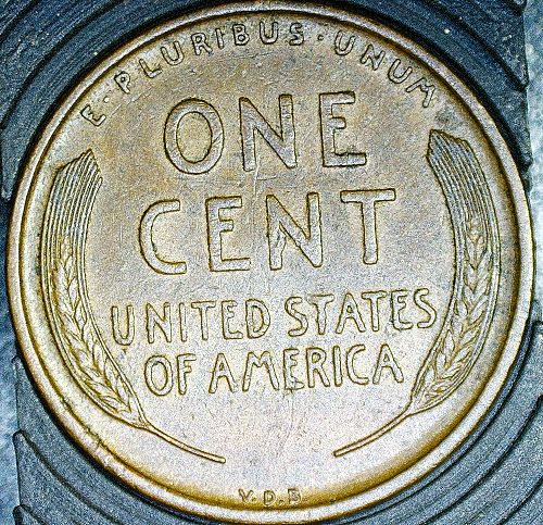 1909 P VDB Lincoln Wheat Cent:  EF+