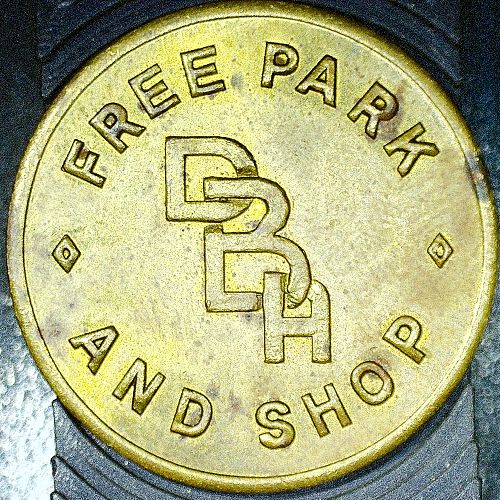 Bethlehem, PA Trade Token: Downtown Bethlehem Free Ride And Shop Assoc. DBA