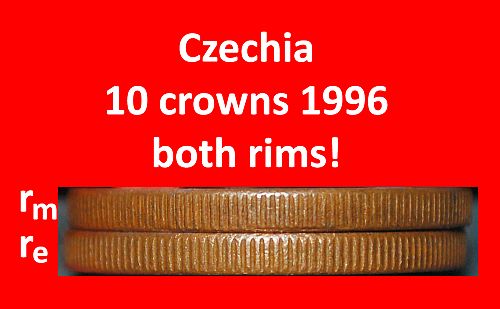 Ⰶ LION (1993-2025): CZECHIA ★ 10 CROWNS 1996 BOTH VARIETIES JUST PUBLISHED!
