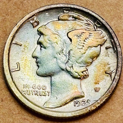 1925-S Mercury Dime - - tougher date