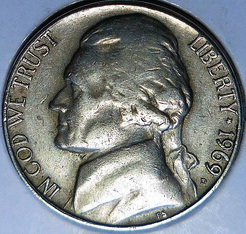 ✅1969-D Jefferson Nickel✅