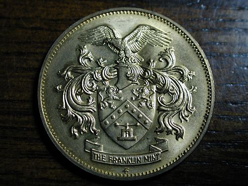 1971 The Franklin Mint Token NICE
