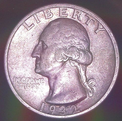 1932-S VF Key Date Washington Quarter