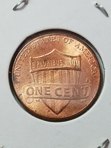 2021 D Lincoln Shield Cent Penny SPIKED HEAD Error Variety Die Break