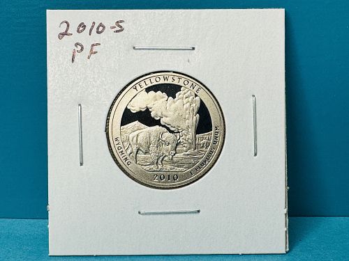 2010-S Proof Yellowstone ATB Quarter