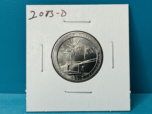 2013-D Fort McHenry ATB Quarter