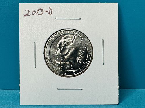 2013-D Mount Rushmore ATB Quarter