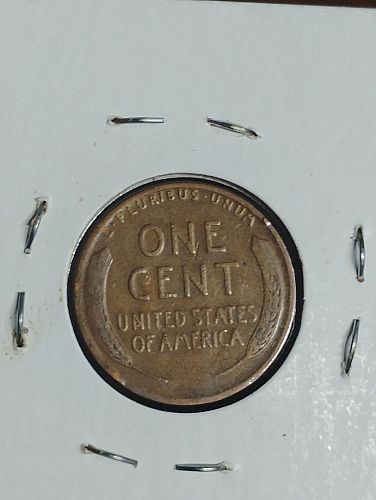 1936 LINCOLN WHEAT CENT F-15 TAPERED PLANCHET 2,8 GRAMS ERROR COIN