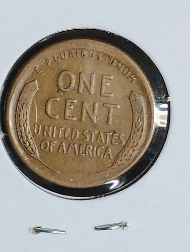 1937 LINCOLN WHEAT CENT VF-20 DETAILS: REV. SCRATCHES, BROADSTRUCK & S/T GREASE ERROR
