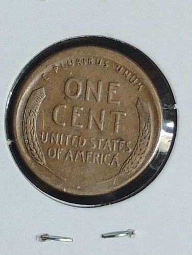 1937 LINCOLN WHEAT CENT VF-20 DETAILS: REV. SCRATCHES, BROADSTRUCK & S/T GREASE ERROR