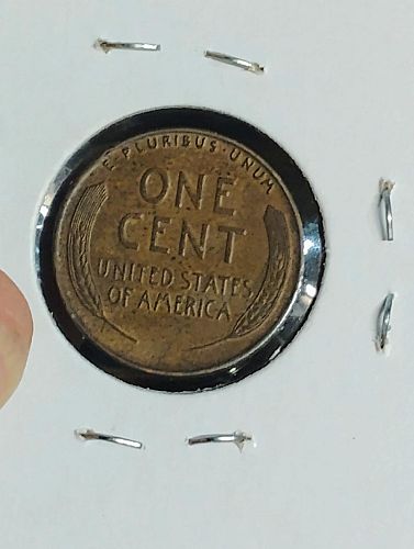 1937 LINCOLN WHEAT CENT AU-55, BN  LAMINATION OBV., LIBERTY DBLD. & ROTATED DIE ERROR
