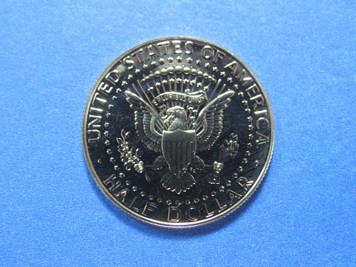 2001-S KENNEDY HALF DOLLAR (UNCIRCULATED FROM PROOF SET) -  LOT J107