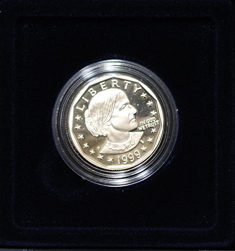 1999 Susan B. Anthony Proof Dollar