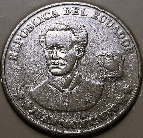 ✅2000 Ecuador Five Cent Piece✅