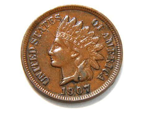 1907 Indian Head Cent