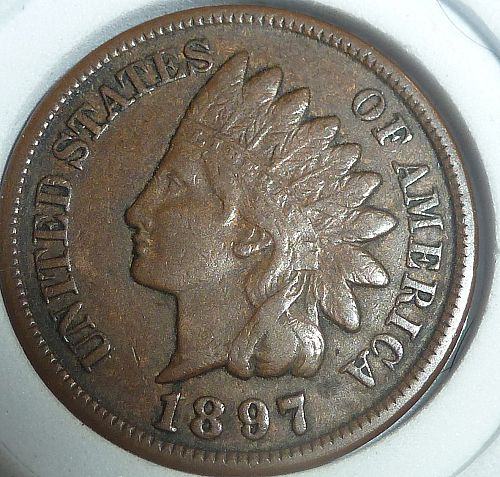 1897 Indian Cent Grades EXTRA FINE- (A-13)