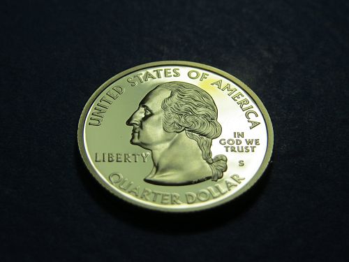 2003-S  ILLINOIS STATE QUARTER (UNCIRCULATED FROM PROOF SET) - LOT J152