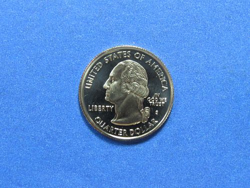 2001-S RHODE ISLAND STATE QUARTER (UNCIRCULATED FROM PROOF SET) - LOT J188