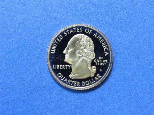 1999-S CONNECTICUT STATE QUARTER (UNCIRCULATED FROM PROOF SET) - LOT J205