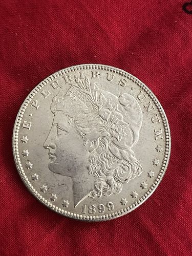 1899-P-Morgan Dollar--Only 330,846 made-Absolutely Beautiful Coin